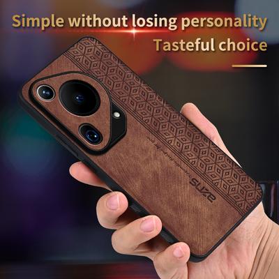 For Huawei Pura 70 Ultra Back Cover Skin Feel Shockproof Leather Phone Case Bumper For Huawei Pura 70 Ultra Coque Capa