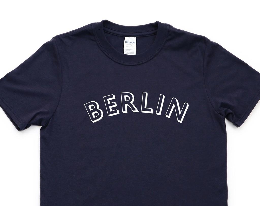 Berlin T-shirt, Berlin Shirt Mens Womens Gift - 4432