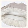 HoneyCherry Girls' Fleece Hoody Winter Clothes for Girls and Baby Girls Forest Style Warm Clothes for Winter Thickening