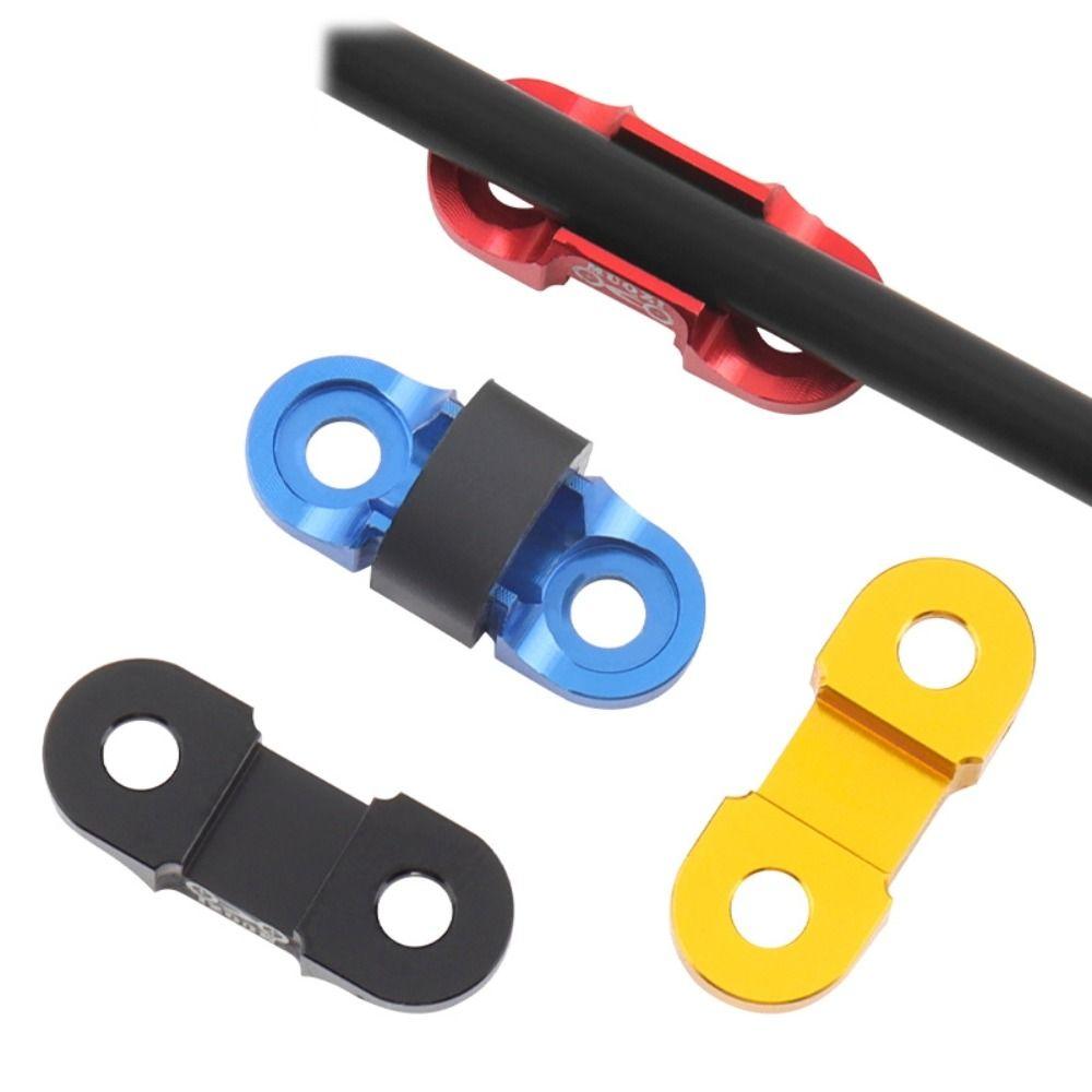 Stable Line Pipe Buckle Aluminum Zinc Zinc Alloy Wire Tube Clamp Pipe Buckle Base Folding Bike