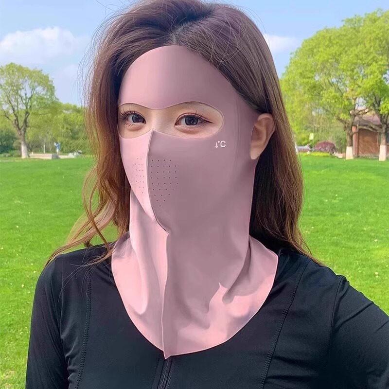 Seamless UPF50+ Sun Protection Windproof Face Mask