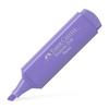 Marqueur Surligneur - FABER-CASTELL - TEXTLINER 1546 - Couleur Lilas Pastel - 10 Pièces - Pointe Biseautée
