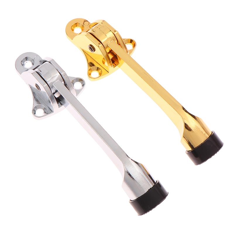 Türstopper Pedal Winddicht Türstopper Halter Anti-Schub Schwerlast Zinklegierung Verstellbarer Schließwinkel Für Schlafzimmer Badezimmertür
