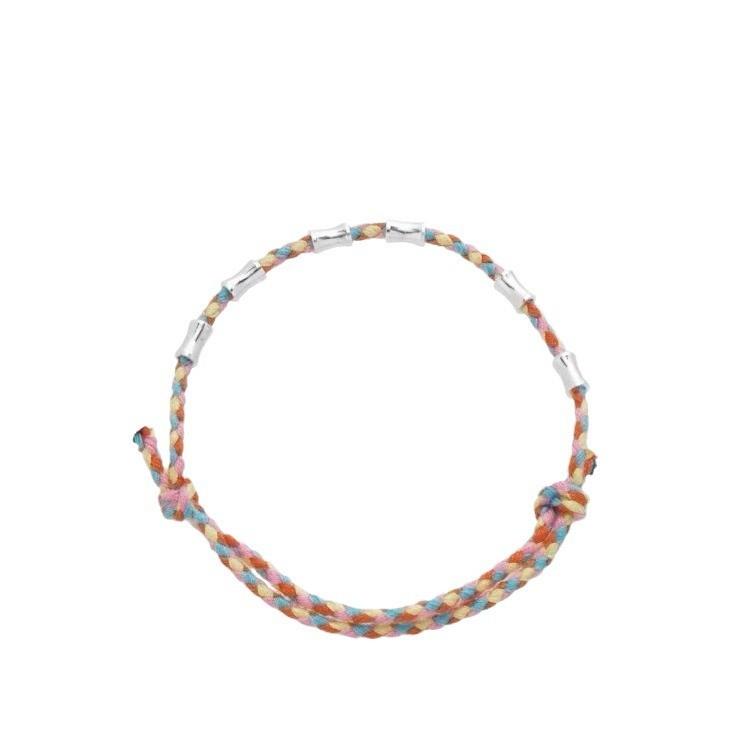 Weave Elegant Bamboo Bracelet For Women Fashionable And Versatile Spring 2024 Trend