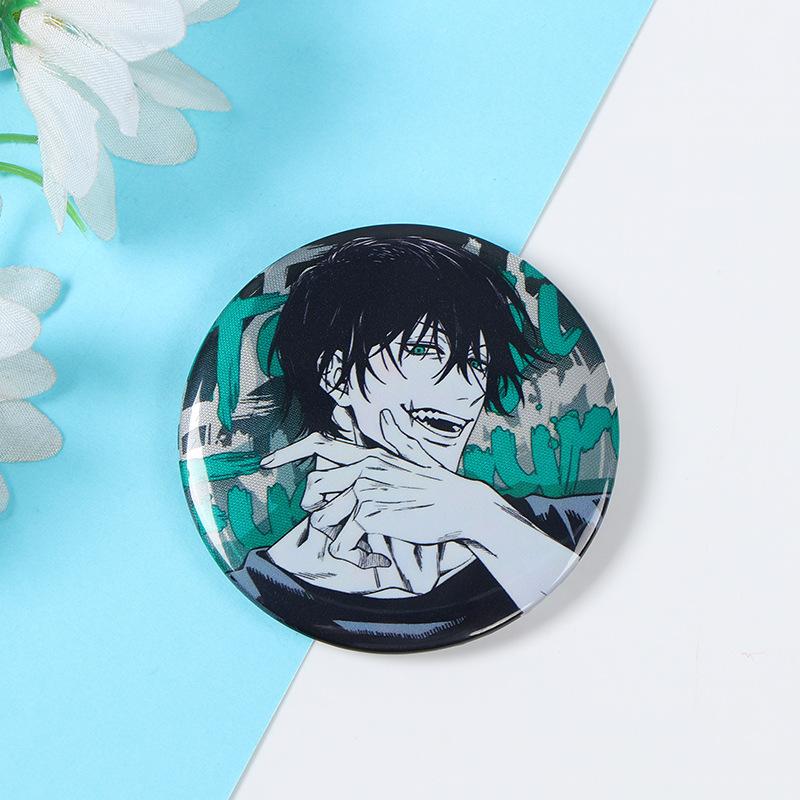 Jujutsu Kaisen Anime Gojo Satoru Metall-Anstecknadel Personalisierbare Brosche Anstecknadel Trendiges Merchandise Großbestellung Cosplay
