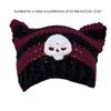 Y2K Anime Ear Cap Windproof Hat Female Beanie Headwear Handcrochet Pullover Hat