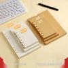 Vintage A5 Loose-Leaf, Kraft Daolin Paper Refill for 6-Hole Notebook, A6 and A7 Inner Pages, Blank and Lined