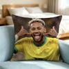 Neymar-R Football Sport-S Pillow Case Square Double-Sided Sofa Cushion Cover Bedroom Bedside Pillow Gift