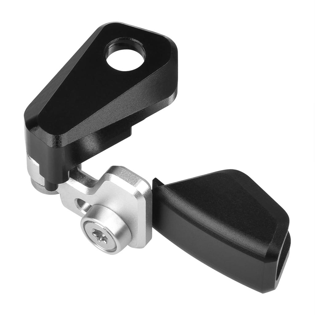 CHINGLAY|CNC Aluminum Parking Brake Lock Set with Parking Assistant Lever & Security Lock, Compatible