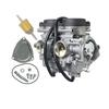 Choice Twin cylinder carburetor For YAMAHA YFM660 PD33J RAPTOR 660 660R YFM660 YFM 660 660R 4X4 CARB 2001-2005 04 Motocross ATV