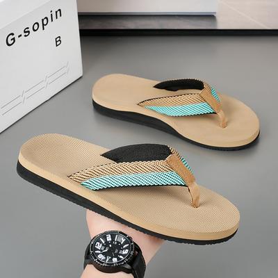 Summer Men's Flip Flops Beach Slippers Big Size Outdoor Indoor Home House Slip-On Hombre Playa Claquette Homme Infradito Uomo