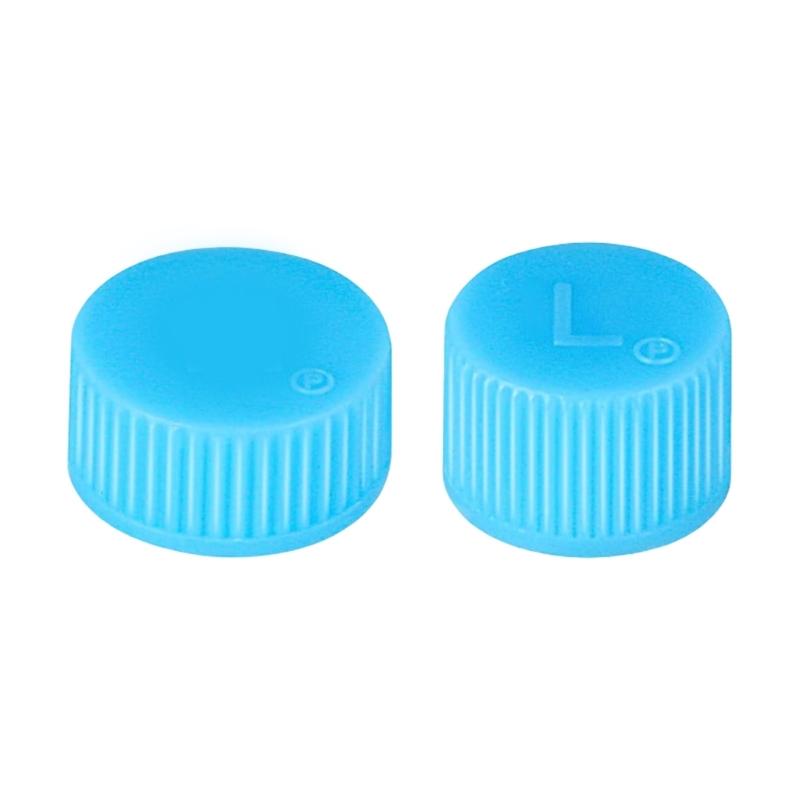 Replacement Valves Caps for Car Air Conditioning Leakproof R134a AC System Charging Port Caps Dust Cover Auto Accessory