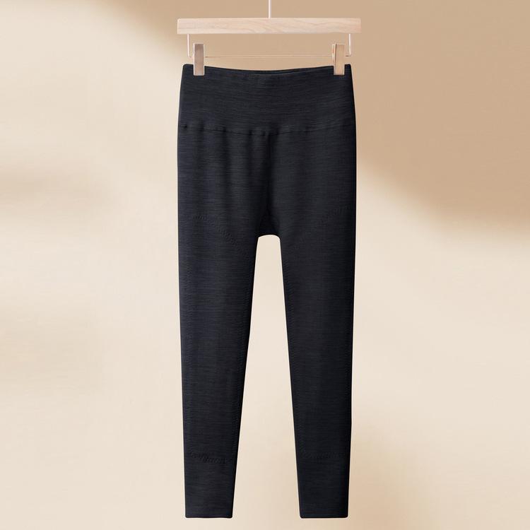 

Зимние брюки с высокой талией и бархатной подкладкой для женщин среднего и пожилого возраста, леггинсы, нижнее белье для осени, брюки среднего и пожилого возраста с бархатной подкладкой 4XL