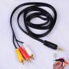 3.5mm Jack Plug To 3 RCA Plugs Male To Male/ Male To 3rca Female Audio Video AV Adapter Cable