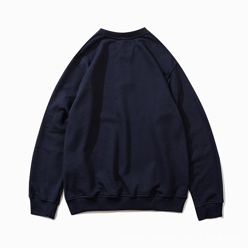 CP Modna Unisex Bluza z Kapturem Okrągłym Dekoltem i Wzorem z Soczewką - Jesień/Zima Jednolity Kolor, Zamek Błyskawiczny i Kieszeń.