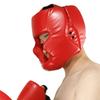 Boxing Helmet Muay Thai Headguard Protective Gear Taekwondo Training Sports Leather MMA Safety Helmet Adult Child Unisex