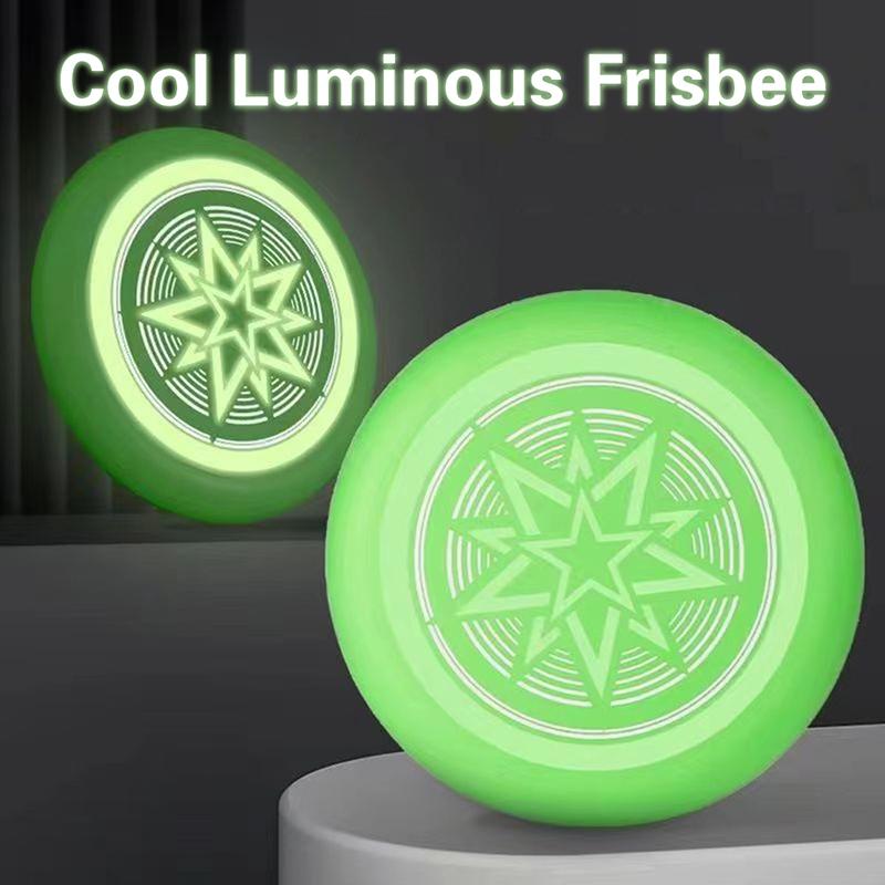 Luminous Swivel Flying Discs Professional Throwing Disc 7.87In Lightweight For Outdoor Sports Beach Camping Game