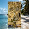 Art Gustav Klimt Kiss Towel Quick Drying Beach Towels Are Suitable For Swimming Pools Camping Yoga And The Gym