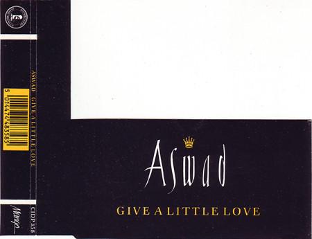 CD ASWAD - Give A Little Love CIDP358 Mango, Island R 1988 UK Reggae, Ska & Dub Used