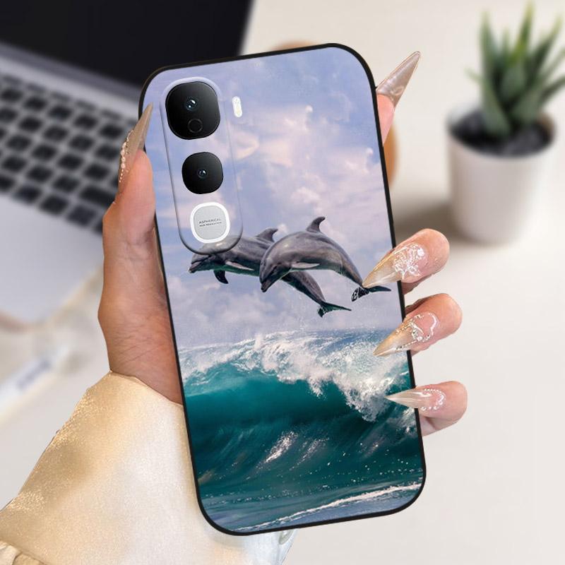 For Vivo Y400 Pro Y400Pro 5G Case Stylish Soft TPU Silicone Back Cover Bumper For Vivo Y400 4G 5G Phone Case V2506 Protect Shell