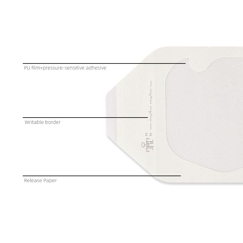 1Pcs 6X7Cm Medical Transparent Wound Dressing Sticker Waterproof Sterile I.V. Cannula Infusion Indwelling Needle Fixation Patch