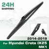 Heckscheibenwischerblätter, Premium Allwetter-Wischerblätter Ersatz für Hyundai Creta IX25 MK1 2014-2019