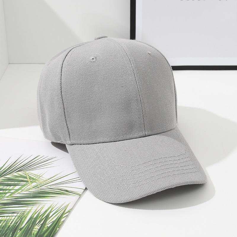 Children's Kids Baseball Cap Spring Summer Outdoor Child Solid Color Hat For Boy Girl Cotton Adjustable Sun Protection Sun Hats