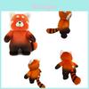 Rood Draaiend Pluche Speelgoed 12 Inch Mei Lee Panda Figuren Pluche Poppen Voor Leuke Knuffels En Decoratie.
