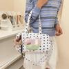 Baby bag pain bag Japanese star printed tote bag women's new shoulder bag commuting high value armpit bag