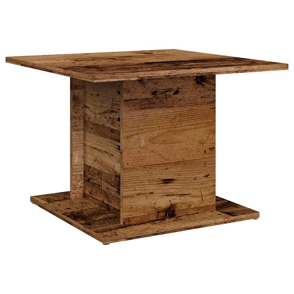 Coffee Table Reclaimed Wood Look 55.5x55.5x40 cm Engineered Wood