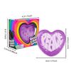 Squeeze Anxiety Relief Cute Heart Shape Pinching Decompression Toy Sensory Fidget Toys Soft Slow Rebound Fun Gift Squishy Ball