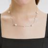 Jean Paul Clarisse [SILVER] True Freshwater Pearl Necklace JS-24-022N