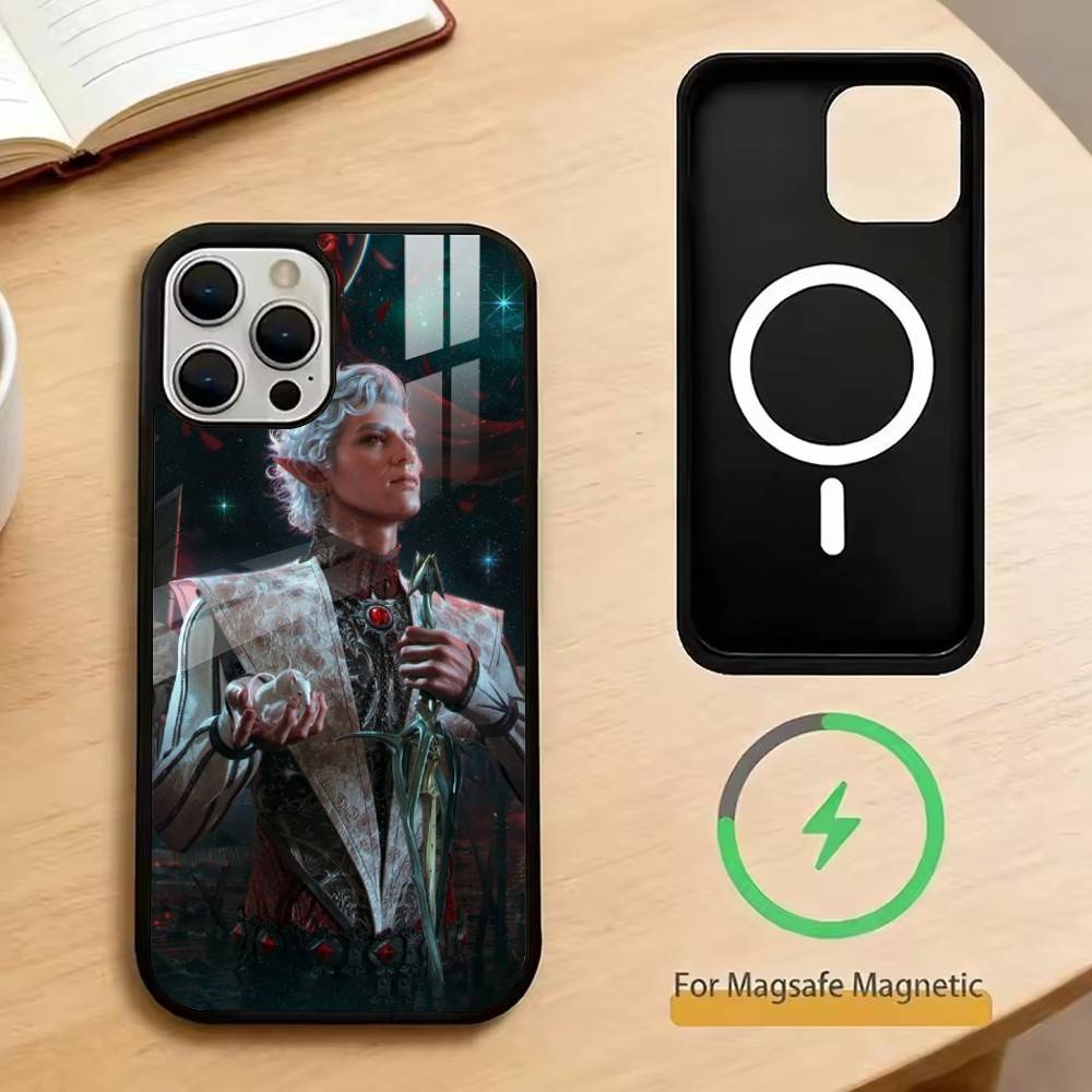 Baldur's Gate   Phone Case For iPhone17,16,15,14,13,12,11 Plus,Pro Magnetic For Magsafe Wireless Charging