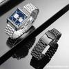 20mm 22mm För TAG Heuer F1-serien massivt rostfritt stål klockarmband herr Tag Heuer Carrera F1 högkvalitet klockarmband svart