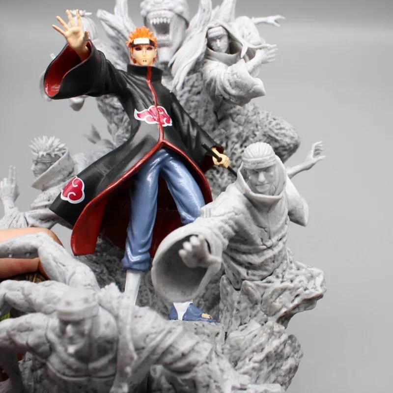 2026 Anime Naruto Figure Akatsuki Pain Gk Figurine Pvc Statue Model Desktop Ornament Collectible Desk Decora toy