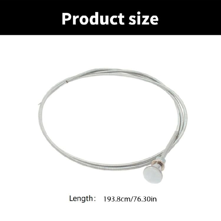 Vehicle Manual Choke Throttle Cable Kit Suitable for DIYer Enthusiasts and Professional Technicians Electronic Equipment