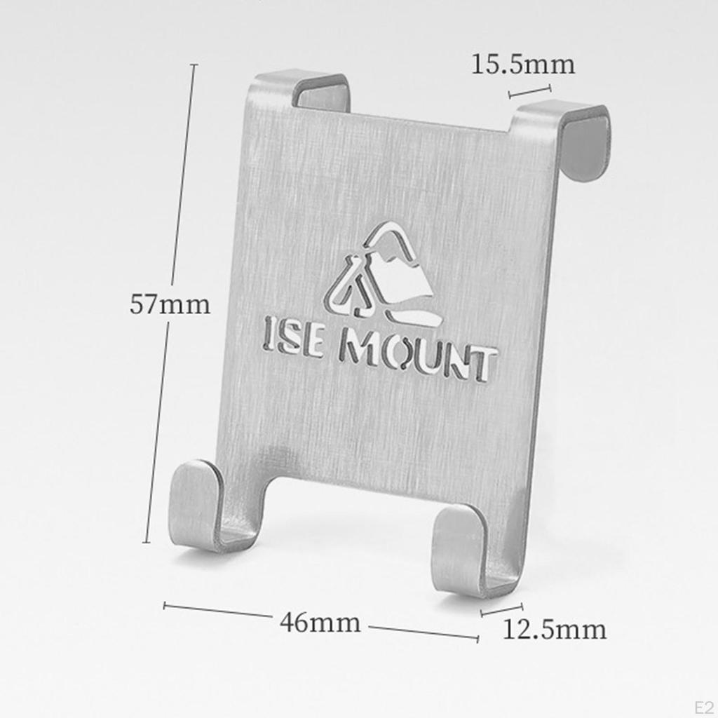 Kempingový stůl Držák na plynové nádrže Hák na kanystr Držák na příslušenství