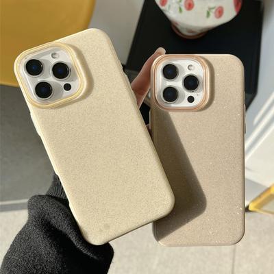 Capa de Celular Fashion Glitter Bling à Prova de Choque para iPhone 16 15 14 Plus 13 12 11 Pro Max 16 Proteção Completa da Lente Bumper Capa Traseira