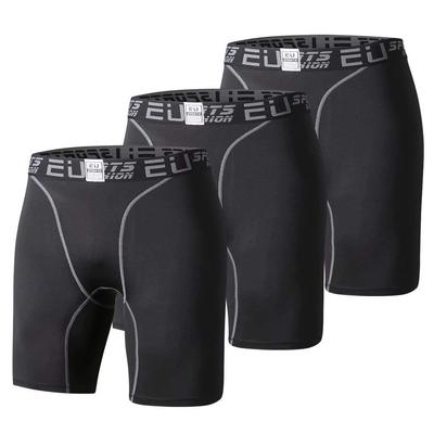 Nesseo Compression Sport Compression Sports Power and Compression Size Men's Shorts, Shorts, Underwear, Shorts, Tights, Stretch, Sweat-Wicking,