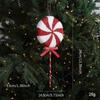 Christmas Candy Crutch Lollipop Party Decoration Christmas Ball Hanging Pendant Ornament  Red White Candy Lollipop Cane Decors