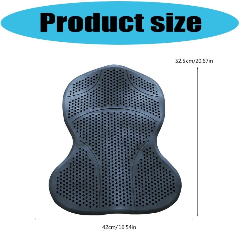 Silicone Equestrian Saddles Pad Nonslip Gel Saddles Pad Silicone Saddles Mat for Eventing, Jumping Training Enduring