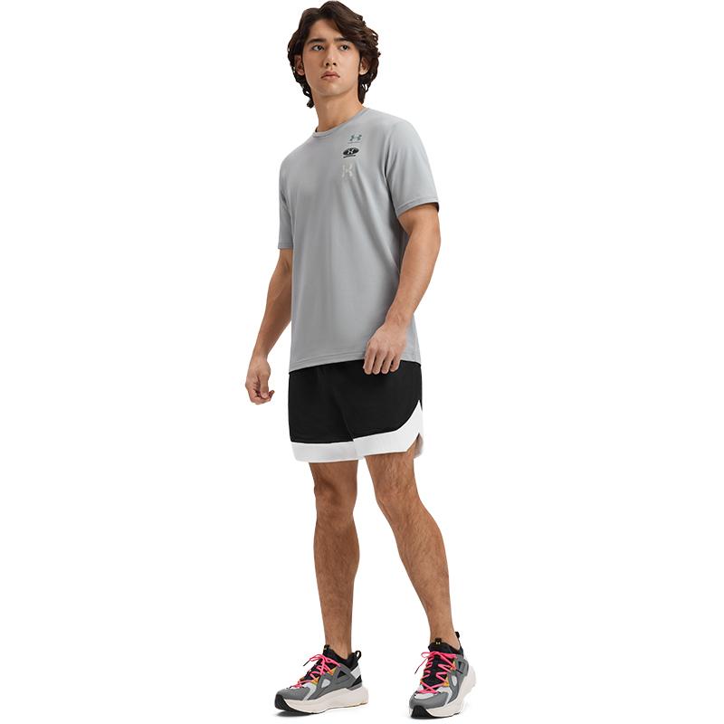 Under Armour Elevated Tech Comfortable Breathable Sports Lace-Up Casual Shorts Men Shorts 1390437-001