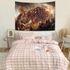 God Of War Colorful Tapestry Wall Hanging Bohemian Wall Tapestries Mandala Wall Art Decor