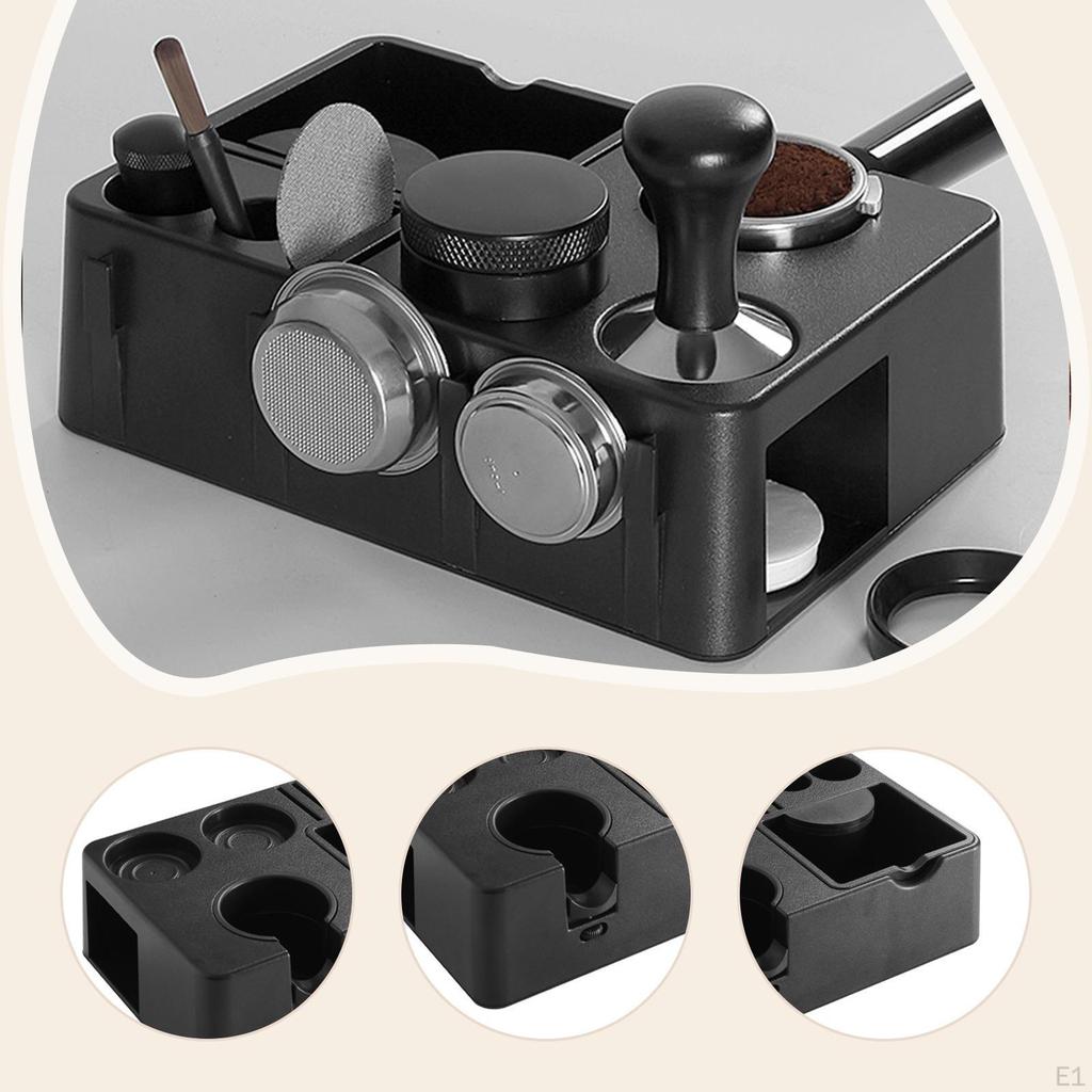 Espresso Tamping Station Accessories, Sturdy, Gift Lightweight Coffee Tamper Holder Tool