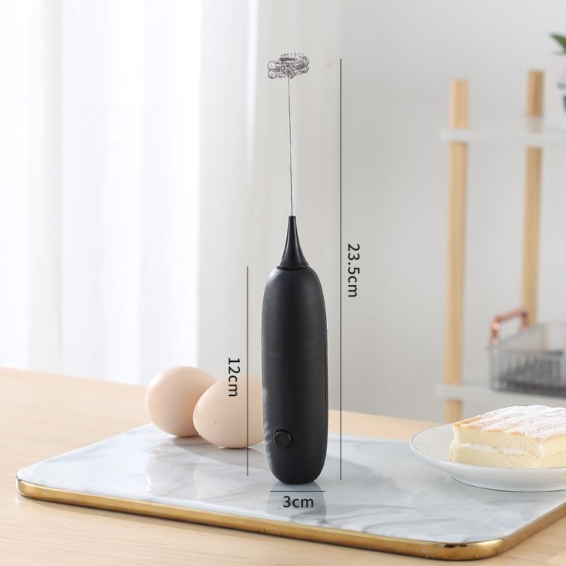 

1 шт. Ручной капучино-машина, вспениватель кофе, венчик для яиц, мешалка для шоколада, мини-переносной блендер для еды, кухонные венчики чёрный