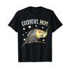Cockatiel Mom Funny Bird Lover Unisex T Shirt Small Vintage Homme Soft Stretched Fashion Top For Everyday Wear Breathable
