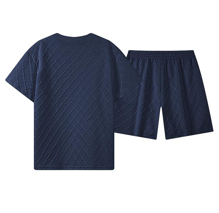 Men's Short Sleeved Set Versatile Casual Sports Two-piece Set