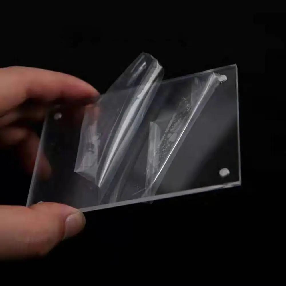 New Transparent Photo Frame Acrylic 3+3mm Poster Display Stand Magnetic Photo Stand for Room Desk Home Decoration