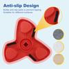 2 Spinning Layers Dog Puzzle Toy Slow Feeder Interactive Increase Dogs Food Puzzle Feeder Toys for IQ Training Mental Enrichment