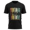T Shirt 65 Geburtstag FR Papa Vintage 1960 Lustig Opa Pops Geschenkidee Vintage Homme Designer Clothes Soft Unisex